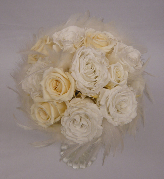 ウエディング 　プリザーブドフラワーブーケ/ファーブーケ　１