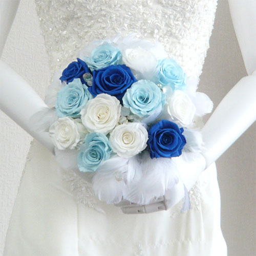 プリザーブドフラワー ファーブーケ24