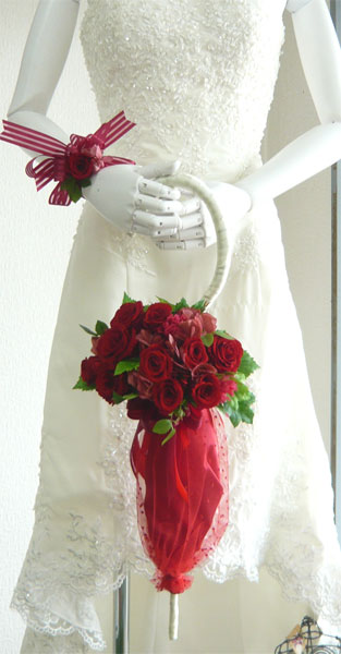 パラソルレッドブーケ