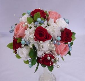 �E�G�f�B���O  �v���U�[�u�h�t�����[�u�[�P/�ԁ��s���N�o���@�����ԃ��E���h�u�[�P