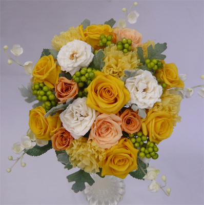 �E�G�f�B���O�@�v���U�[�u�h�t�����[�u�[�P/���F�A�I�����W�o�� ���E���h�u�[�P